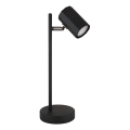 Globo - Lampe de table 1xGU10/5W/230V noir