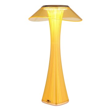 Globo - Lampe de table à intensité variable rechargeable LED/2,5W/3,7V 1200mAh 2700K/4500K/6500K doré