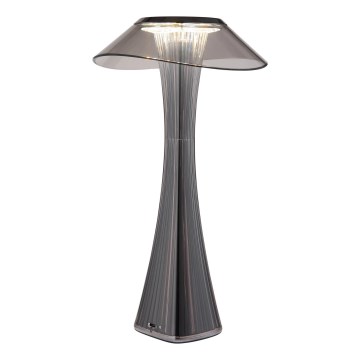 Globo - Lampe de table à intensité variable rechargeable LED/2,5W/3,7V 1200mAh 2700K/4500K/6500K noir