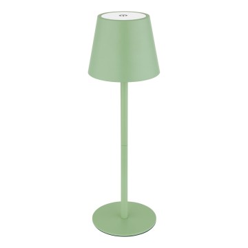 Globo - Lampe de table d'extérieur rechargeable 3 en 1, à intensité réglable et à commande tactile LED/3W/5V 3000/4000/5000K IP54 1800 mAh verte