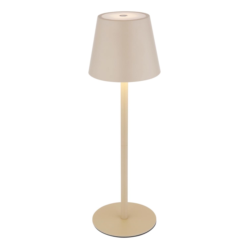 Globo - Lampe de table d'extérieur rechargeable, tactile et à intensité variable, LED/3W/5V 3000/4000/5000K IP54 1800 mAh