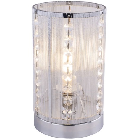 Globo - Lampe de table en cristal 1xE14/40W/230V
