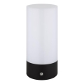 Globo - Lampe de table extérieure tactile dimmable LED RGBW LED/1,8W/5V 1500 mAh noire