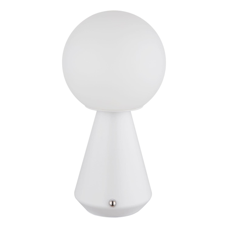 Globo - Lampe de table extérieure tactile LED dimmable LED/1,5W/5V 3000/4500/6500K 1800 mAh IP41 blanche
