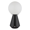 Globo - Lampe de table extérieure tactile LED dimmable LED/1,5W/5V 3000/4500/6500K 1800 mAh IP41 noire