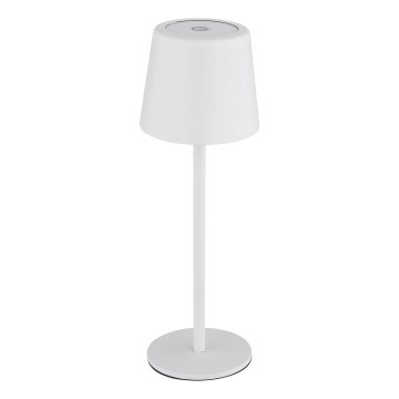 Globo - Lampe de table extérieure tactile LED dimmable LED/2W/5V 3000/4000/6000K 2200 mAh IP44 blanche