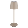 Globo - Lampe de table extérieure tactile LED dimmable LED/2W/5V 3000/4000/6000K 2200 mAh IP44 crème