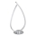Globo - Lampe de table LED/6W/230V argentée