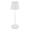 Globo - Lampe de table LED d'extérieur tactile et dimmable, rechargeable 3 en 1 LED/3W/5V 3000/4000/5000K IP54 1800 mAh blanche