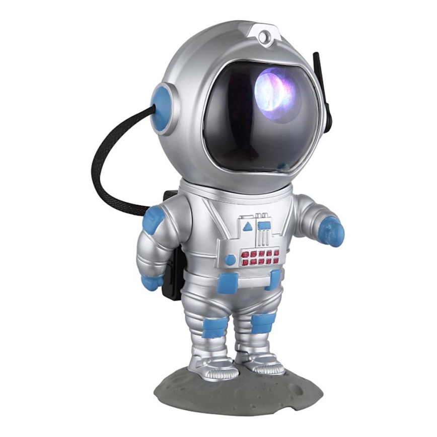 Globo - Lampe de table RGB LED/4,5W/5V astronaute argent