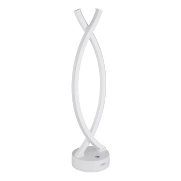 Globo - Lampe de table tactile à intensité variable LED/1W/3,7V 3000K 1800 mAh USB blanc