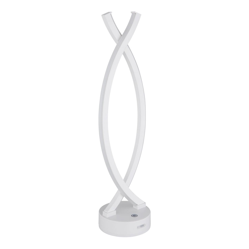 Globo - Lampe de table tactile à intensité variable LED/1W/3,7V 3000K 1800 mAh USB blanc