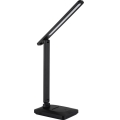 Globo - Lampe de table tactile à intensité variable LED/3W/5V 2800/4000/6500K 1800 mAh noir
