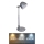 Globo - Lampe de table tactile à intensité variable LED/7,5W/230V 3000K/4000K/6500K gris