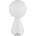 Globo - Lampe de table tactile à intensité variable pour l'extérieur LED/1,5W/5V 3000/4500/6500K 1800 mAh IP41 blanc