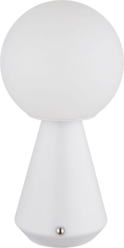 Globo - Lampe de table tactile à intensité variable pour l'extérieur LED/1,5W/5V 3000/4500/6500K 1800 mAh IP41 blanc