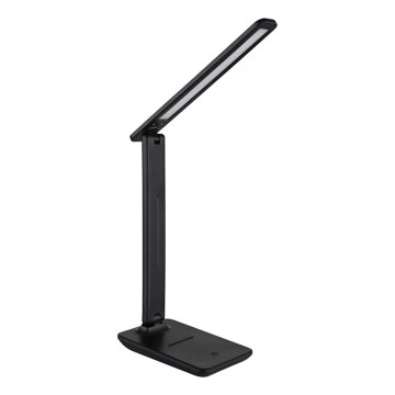Globo - Lampe de table tactile à intensité variable rechargeable LED/5W/5V 2700/4000/6500K 1800 mAh noir
