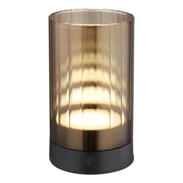 Globo - Lampe de table tactile d'extérieur à intensité variable et rechargeable LED/2W/3,7V 2700/4000/6500K 1200mAh IP44 marron
