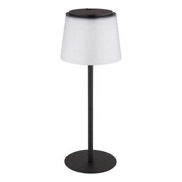 Globo - Lampe de table tactile d'extérieur à intensité variable LED/1,8W/5V IP44 1800 mAh noir/blanc
