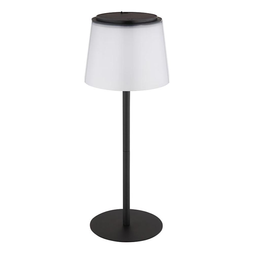 Globo - Lampe de table tactile d'extérieur à intensité variable LED/1,8W/5V IP44 1800 mAh noir/blanc