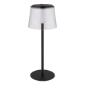 Globo - Lampe de table tactile d'extérieur à intensité variable LED/1,8W/5V IP44 1800 mAh noir/clair