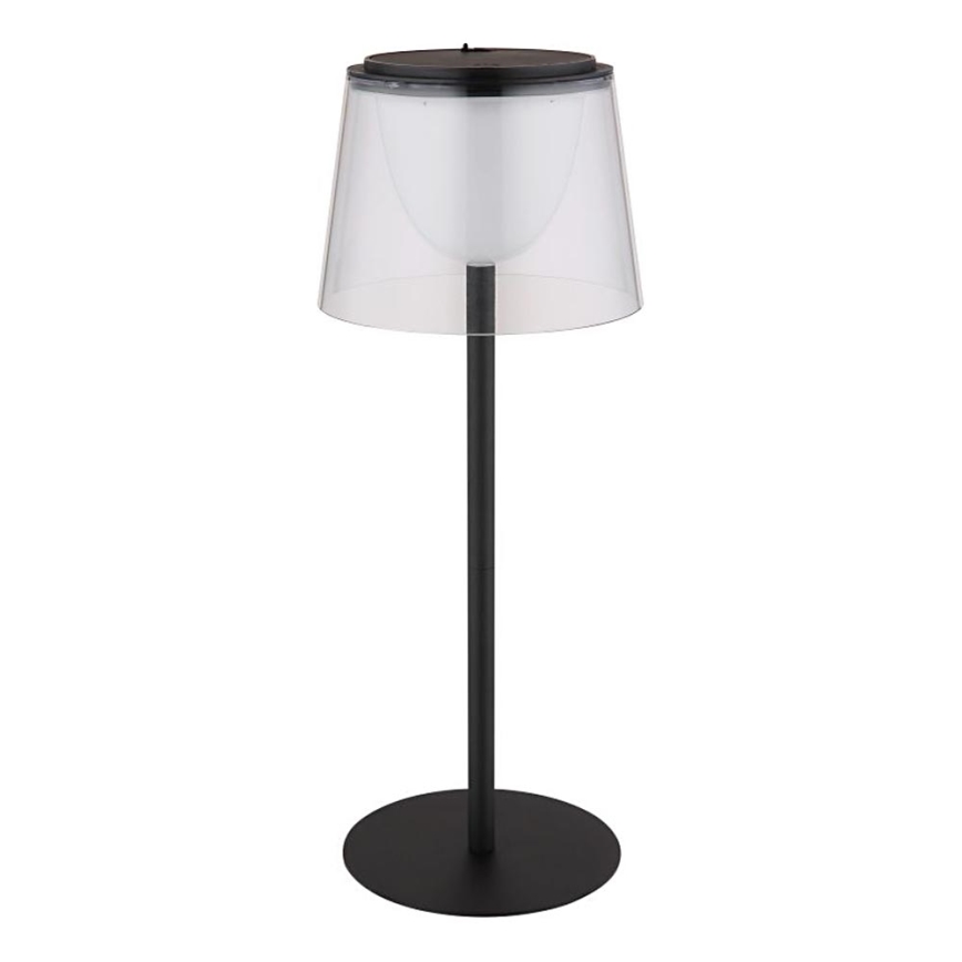 Globo - Lampe de table tactile d'extérieur à intensité variable LED/1,8W/5V IP44 1800 mAh noir/clair