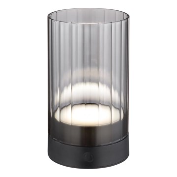 Globo - Lampe de table tactile extérieure à intensité variable et rechargeable LED/2W/3,7V 2700/4000/6500K 1200mAh IP44 gris