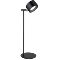 Globo - Lampe de table tactile LED à intensité variable 4en1 LED/4W/5V 3000/4000/5000K 1200 mAh noir