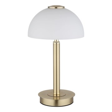 Globo - Lampe de table tactile LED dimmable, 7 W, 230 V, 3000 K, laiton