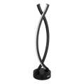 Globo - Lampe de table tactile LED dimmable LED/1W/3,7V 3000K 1800 mAh USB noire