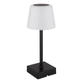 Globo - Lampe de table tactile LED dimmable LED/2W/5V 3000/4500/6500K 800 mAh noire