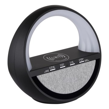 Globo - Lampe de table tactile rechargeable avec haut-parleur LED/3,5W/5V 1800 mAh