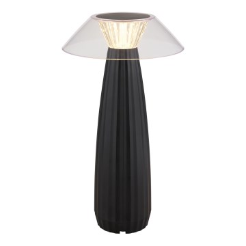 Globo - Lampe de table tactile rechargeable et à intensité variable LED/1W/3,7V 3000K 1200mAh noir