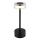 Globo - Lampe de table tactile rechargeable et à intensité variable LED/2,5W/3,7V 2700/4000/6500K 1800mAh noir