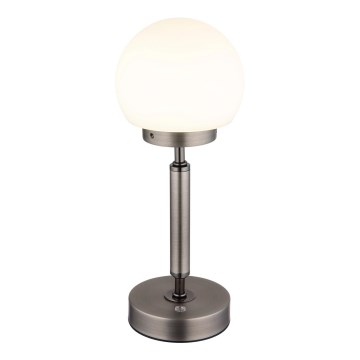 Globo - Lampe de table tactile rechargeable et à intensité variable LED/2,5W/5V 1800mAh 2700/4000/6500K anthracite