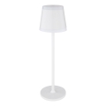 Globo - Lampe de table tactile rechargeable et à intensité variable LED/4,6W/230V 1800 mAh USB IP54 blanc