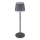 Globo - Lampe de table tactile rechargeable et à intensité variable LED/4,6W/3,7V 3000K 1800mAh gris IP54