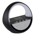 Globo - Lampe de table tactile rechargeable LED RGBW avec haut-parleur et recharge sans fil QI LED/3,5W/5V 1800 mAh