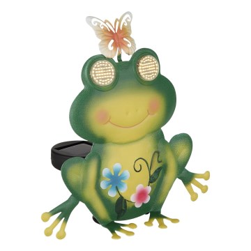 Globo - Lampe solaire LED 104 LED / 3 V IP44 300 mAh - grenouille