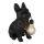 Globo - Lampe solaire LED/3V IP44 300 mAh chien noir