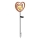 Globo - Lampe solaire LED/3V IP44 300 mAh, cœur rouillé