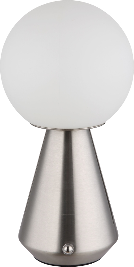 Globo - Lampe tactile d'extérieur à intensité variable LED/1,5W/5V 3000/4500/6500K 1800 mAh IP41 chrome mat