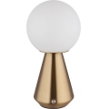 Globo - Lampe tactile d'extérieur à intensité variable LED/1,5W/5V 3000/4500/6500K 1800 mAh IP41 cuivre