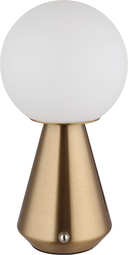 Globo - Lampe tactile d'extérieur à intensité variable LED/1,5W/5V 3000/4500/6500K 1800 mAh IP41 cuivre