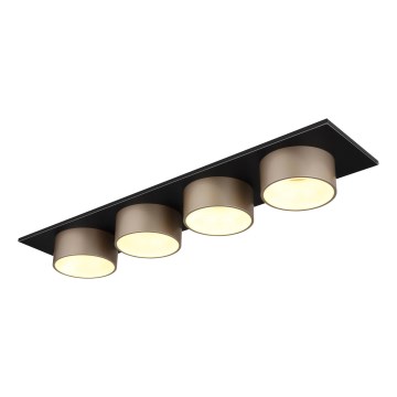 Globo - LED Plafonnier LED/40W/230V 3000K 86x20 cm laiton