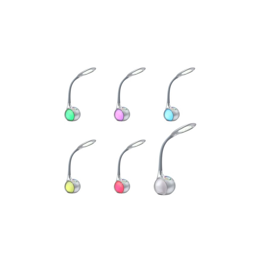 Globo - LED RGBW Lampe de table tactile à intensité variable LED/6W/230V