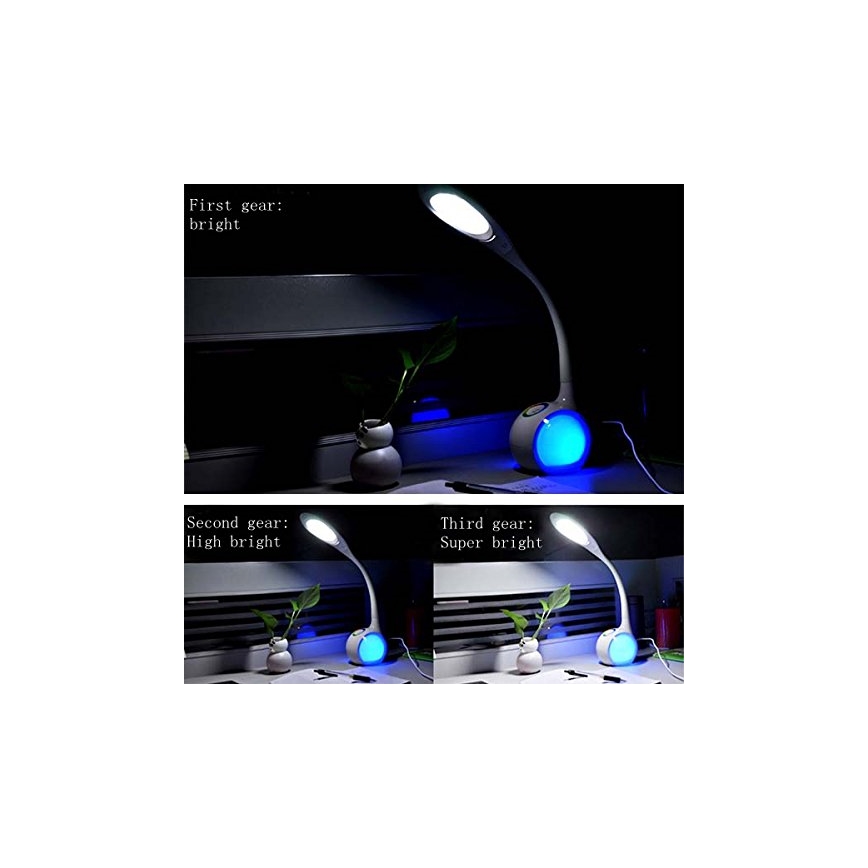 Globo - LED RGBW Lampe de table tactile à intensité variable LED/6W/230V
