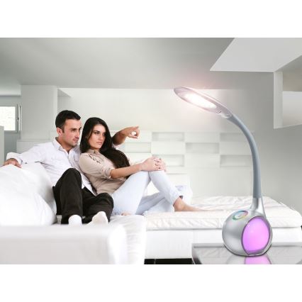Globo - LED RGBW Lampe de table tactile à intensité variable LED/6W/230V