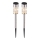 Globo - LOT 2x Lampe solaire 10xLED/0,06W/1,2V IP44