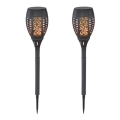 Globo - LOT 2x Lampe solaire LED/0,1W/3V IP44